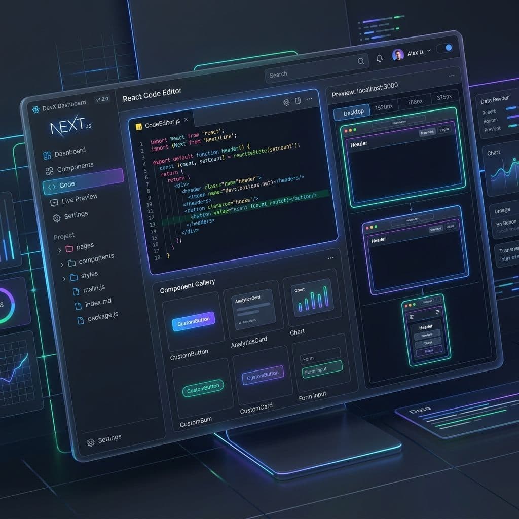 High-Performance Next.js Web Development Architecture