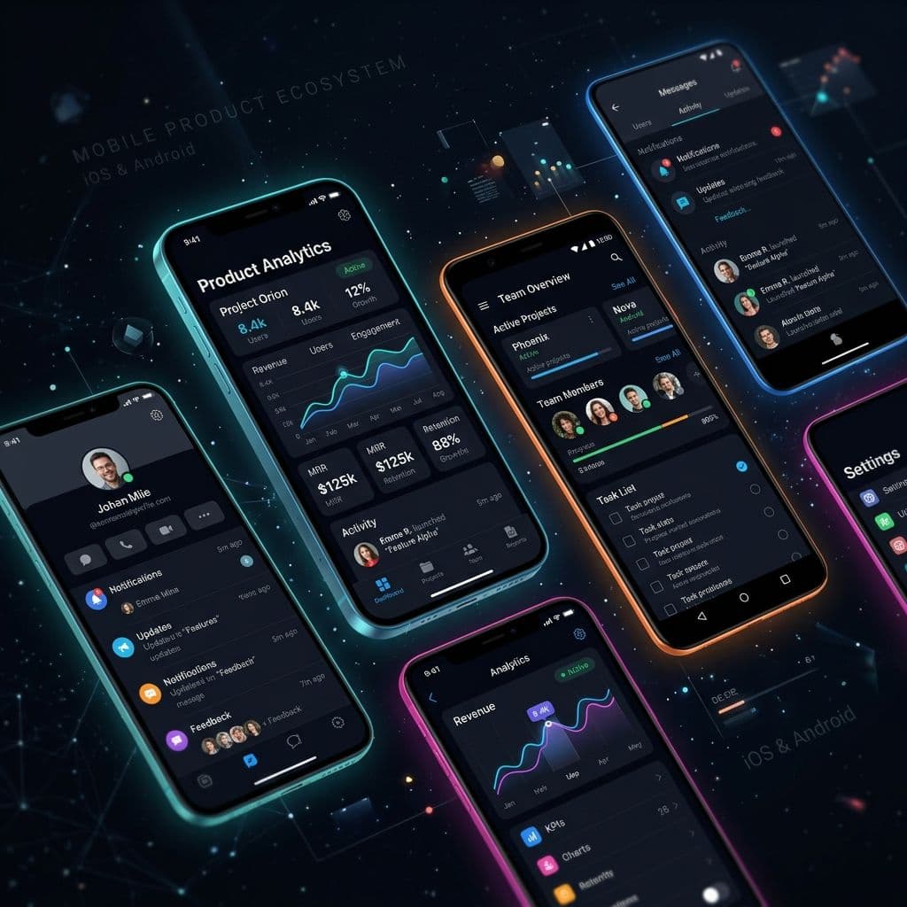 iOS and Android Mobile Application Development Ecosystem