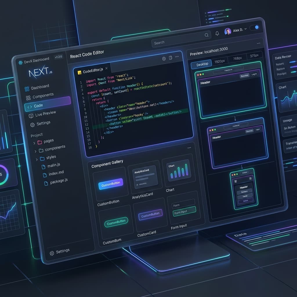 High-Performance Next.js Web Development Architecture