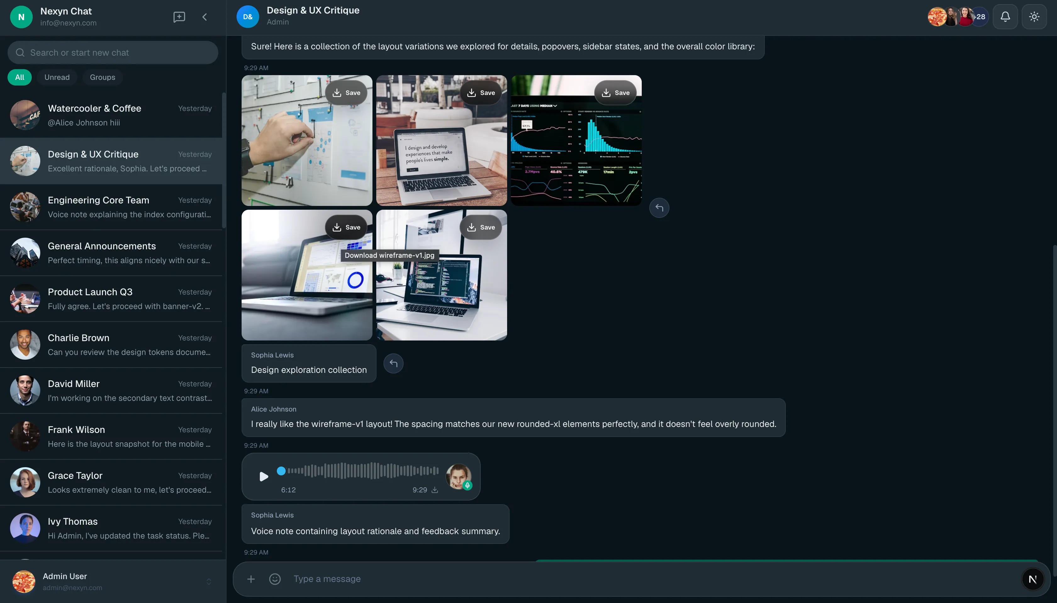 Nexyn Chat Web screenshot 2
