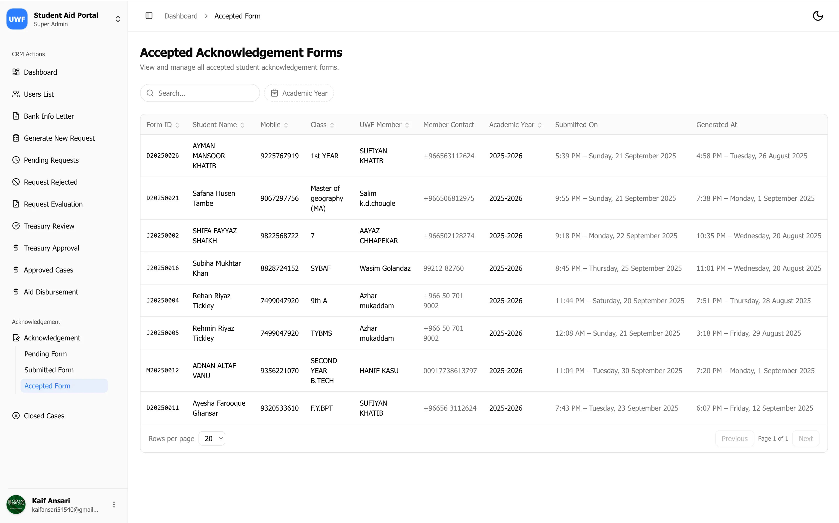 United Welfare Foundation screenshot 4